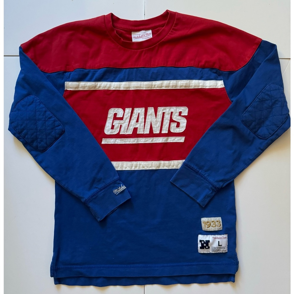 Mitchell & Ness Giants Throwback Jersey in Unisex Size L  ( 14-16) EUC